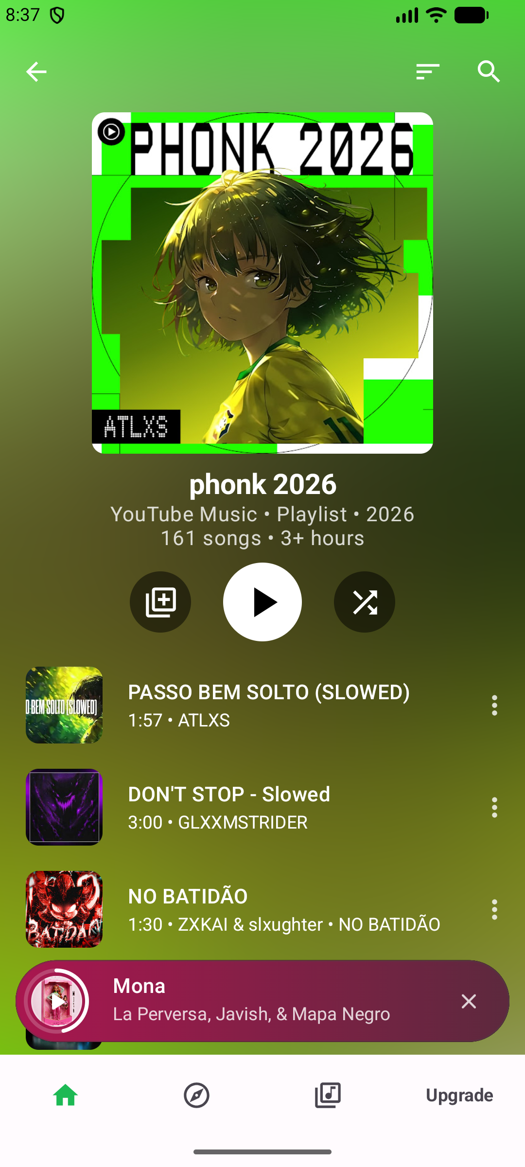 A playlist